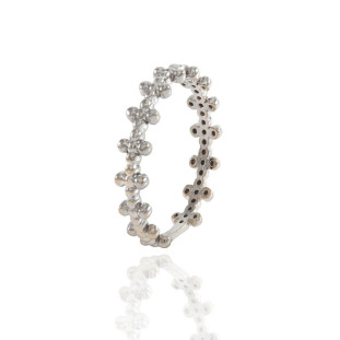 Anel Falange Trabalhado em Ouro Branco