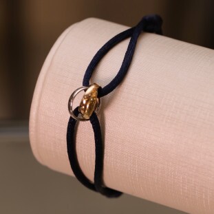 Pulseira Elos Três Tons De Ouro Amarelo Branco e Rose