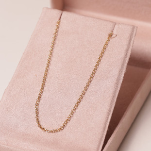 Corrente Elos Portugueses Em Ouro Amarelo 