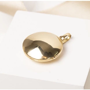 Pingente Relicário em Ouro Amarelo