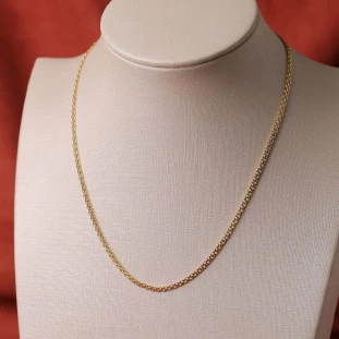 Corrente Bismark Em Ouro Amarelo 