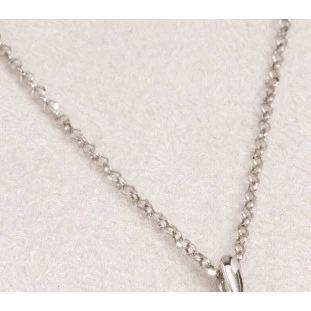 Corrente Elo Portugues em Ouro Branco