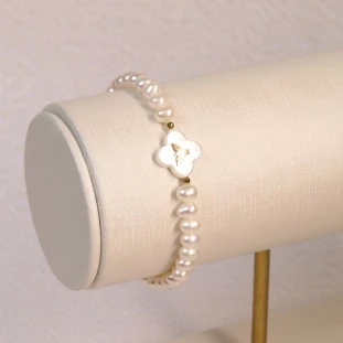 Pulseira Pérola Com Espírito Santo